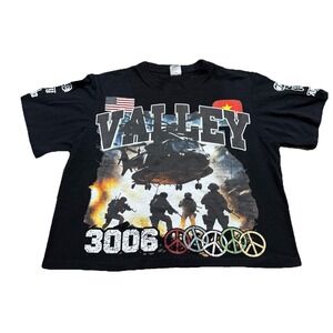 Valley Warfare Streetwear Graphic Shirt Vietnam War Tactical Grunge Military M